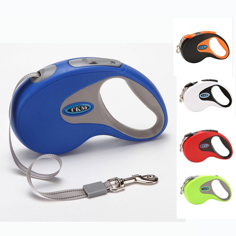 Automatic Retractable Dog Leash – 3M/5M Adjustable Dog Traction Rope with One-Button Lock