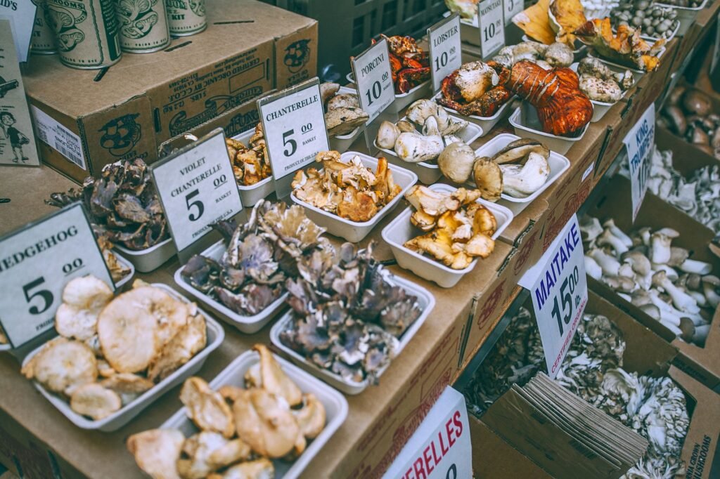 Shop-Bought Mushrooms