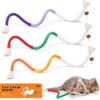 Cat Chew Ropes with Refillable Catnip — 3 Pack Dental Toy