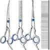 4-Piece Pet Grooming Scissors Kit — Safety Round-Tip Trimming Set — image 2 4-Piece Pet Grooming Scissors Kit — Safety Round-Tip Trimming Set