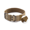 Tactical Dog Collar — 1000D Nylon, Neoprene Lined, Metal Buckle