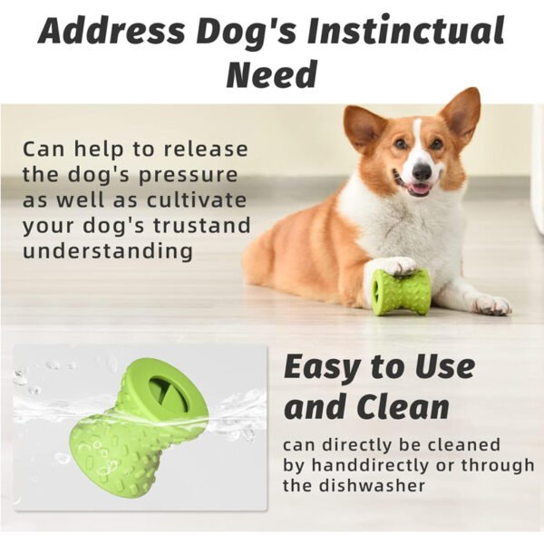 Natural Rubber Chew Toy — For Strong Chewers, Medium & Large Dogs