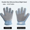 Double-Sided Grooming Glove — Deshedding & Massage Mitt for Cats & Dogs