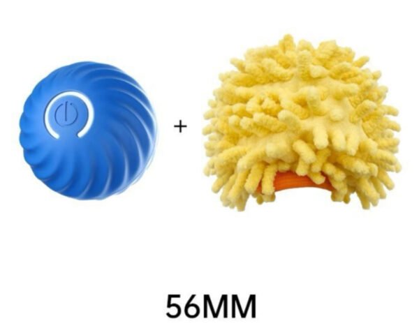 Rubber Jumping Ball — Bouncy Fetch Toy for Dogs