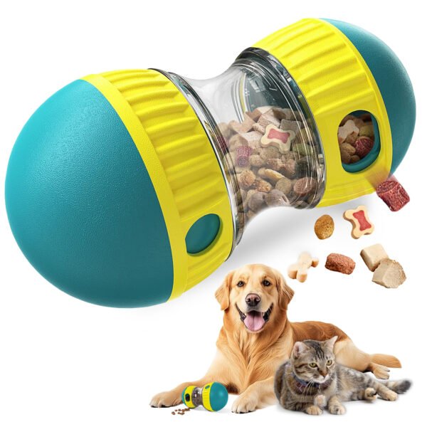 Adjustable Dog Puzzle Treat Ball — Slow Feeder & Boredom Buster