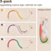 Cat Chew Ropes with Refillable Catnip — 3 Pack Dental Toy