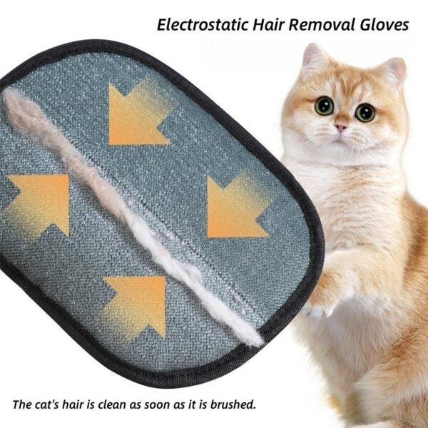 Pet Hair Removal Gloves — Reusable Fur Lifter for Sofas, Beds & Car Seats — image 3 Pet Hair Removal Gloves — Reusable Fur Lifter for Sofas, Beds & Car Seats