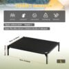 Elevated Mesh Pet Bed — Raised Breathable Cot for Indoor & Outdoor Use