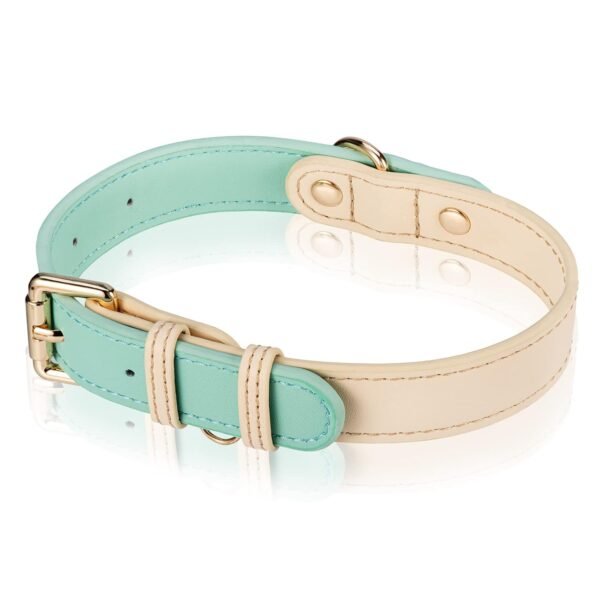 Genuine Leather Dog Collar — Soft, Adjustable, Sizes S–L — image 3 Genuine Leather Dog Collar — Soft, Adjustable, Sizes S–L