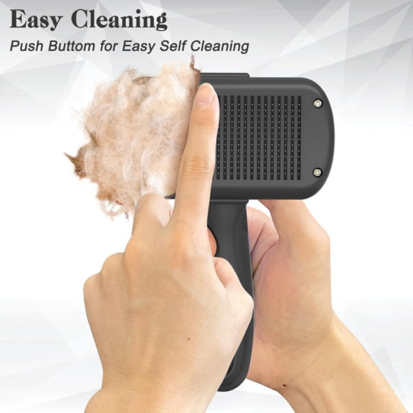 Self-Cleaning Deshedding Brush — Skin-Friendly Tool for Dogs, Cats & Puppies — image 3 Self-Cleaning Deshedding Brush — Skin-Friendly Tool for Dogs, Cats & Puppies