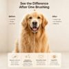 Self-Cleaning Slicker Brush for Dogs & Cats — One-Click Hair Release