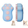 Rechargeable Steam Cat Brush — Soft Silicone Grooming Brush with Mist