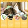Self-Cleaning Knot Remover Comb — Dematting Tool for Long-Haired Cats & Dogs