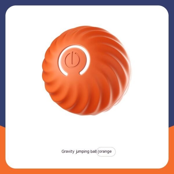 Rubber Jumping Ball — Bouncy Fetch Toy for Dogs